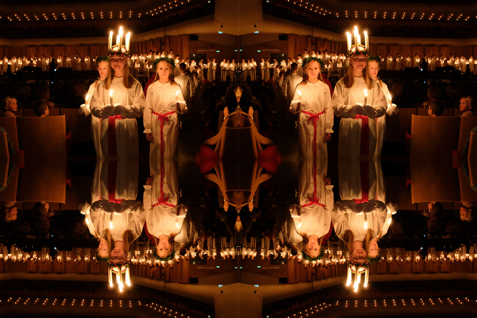 Lucia med Nacka Musikklasser